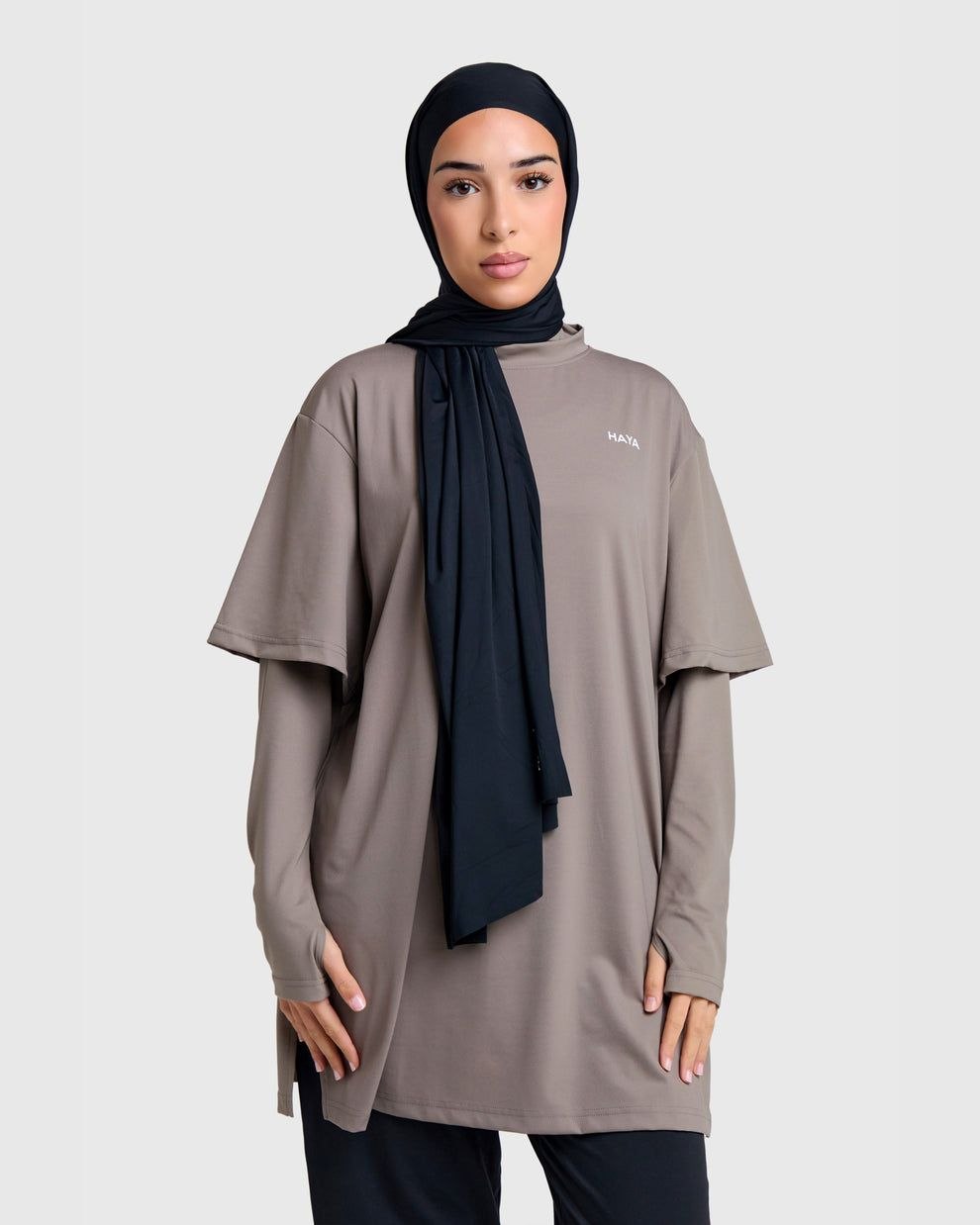 TENUE DE SPORT OVERSIZE - BEIGE