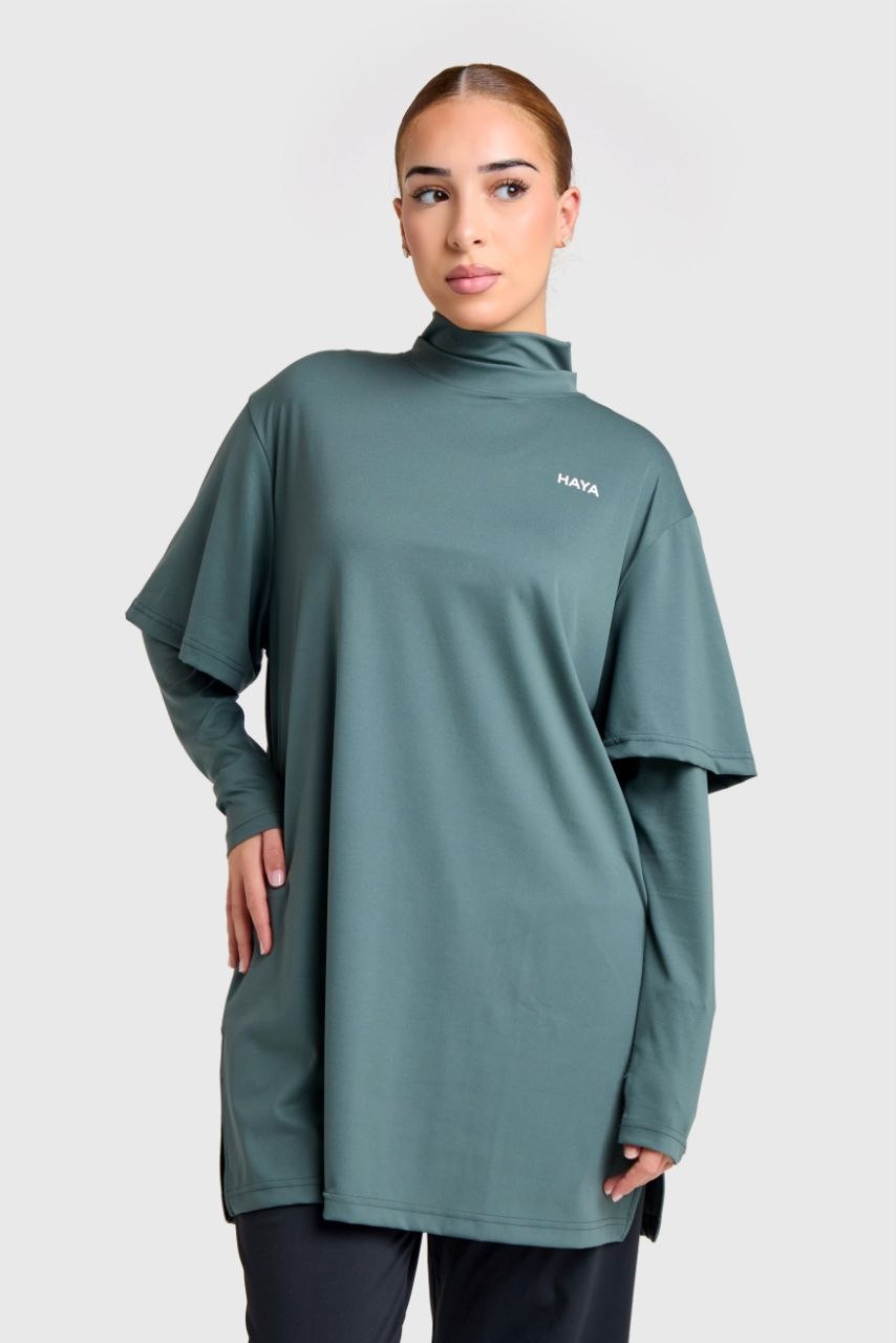 TENUE DE SPORT OVERSIZE - VERT