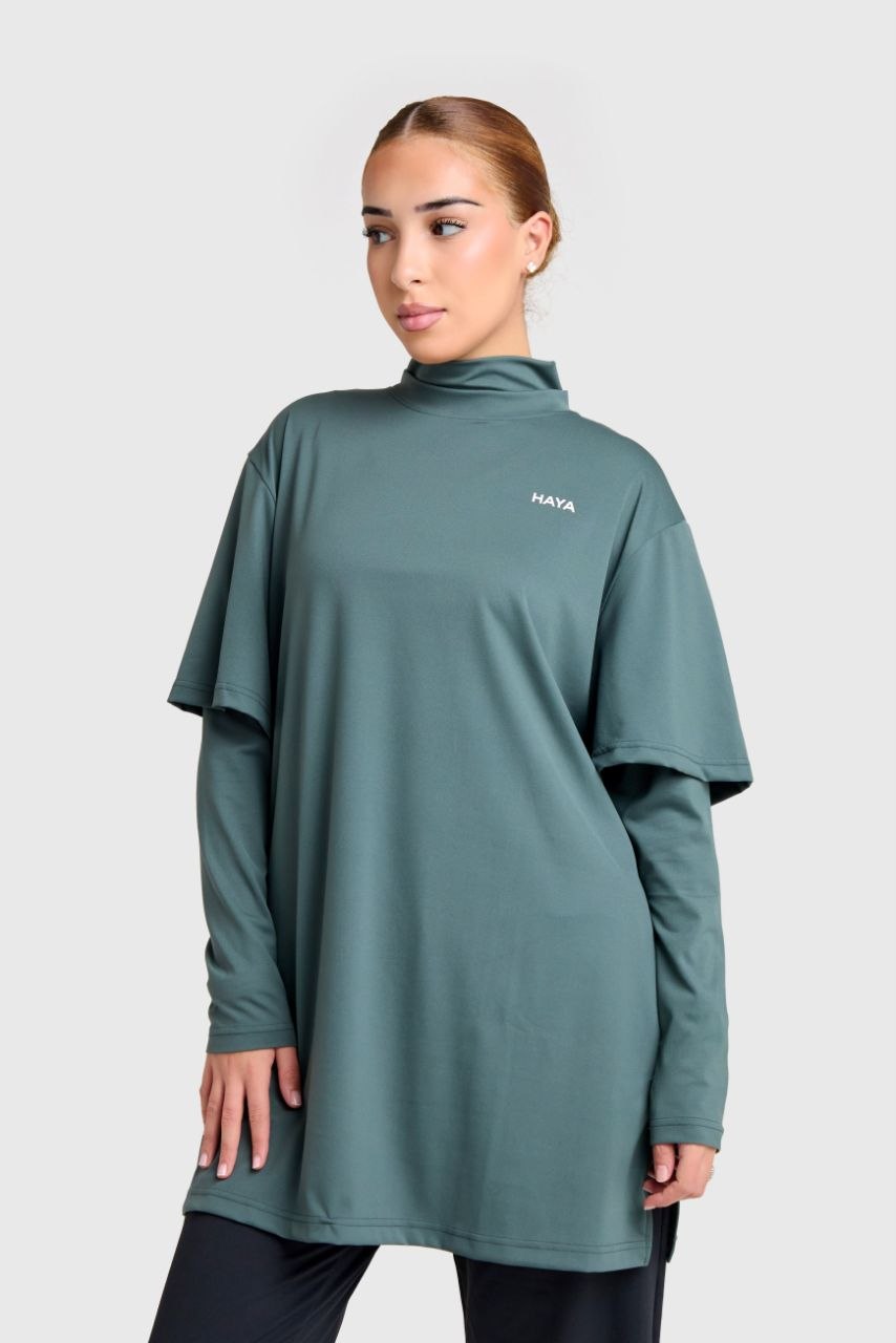 TENUE DE SPORT OVERSIZE - VERT