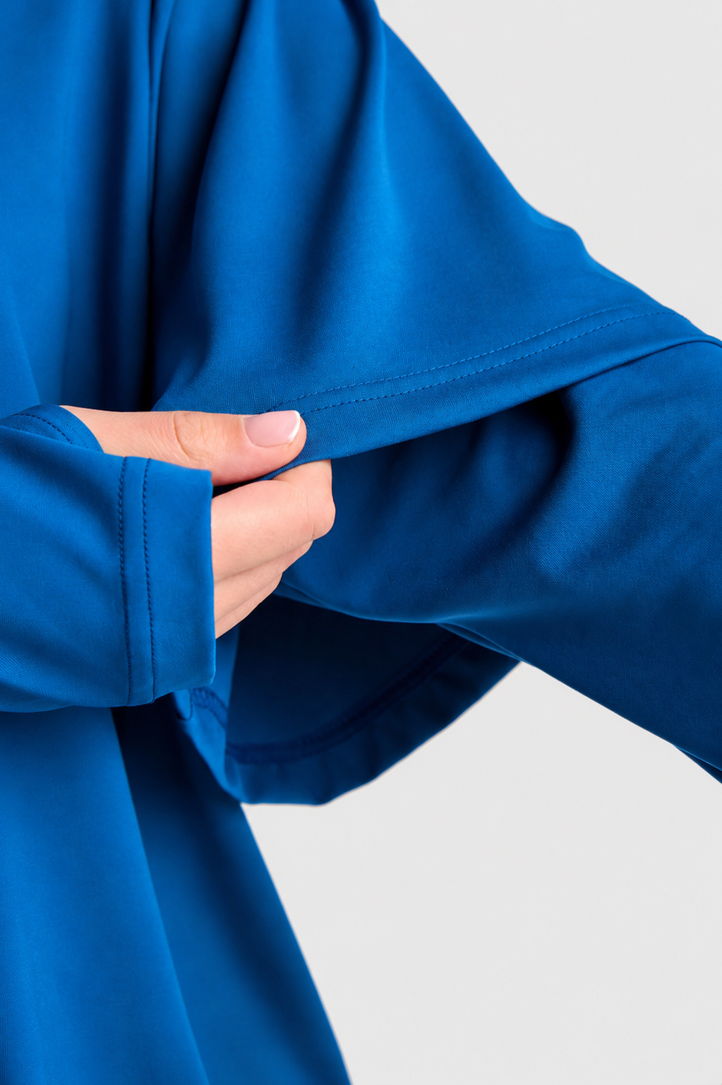 Tenue de sport oversize bleu jean 03 pièces